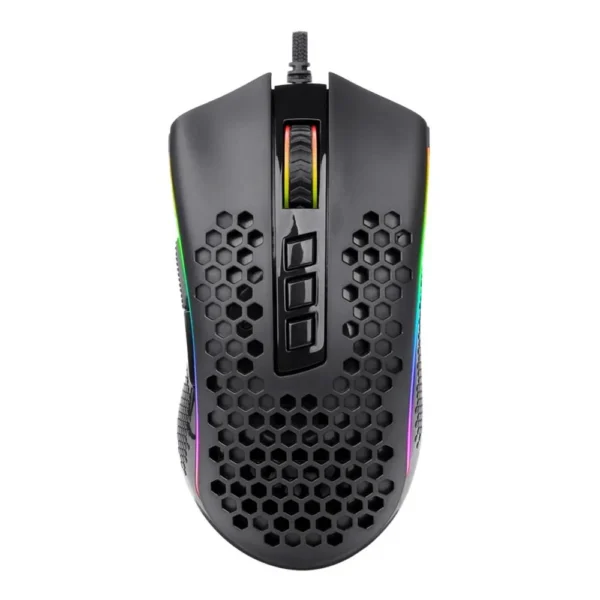 Mouse Gamer Redragon Storm M808rgb Rgb 12400 Dpi Preto