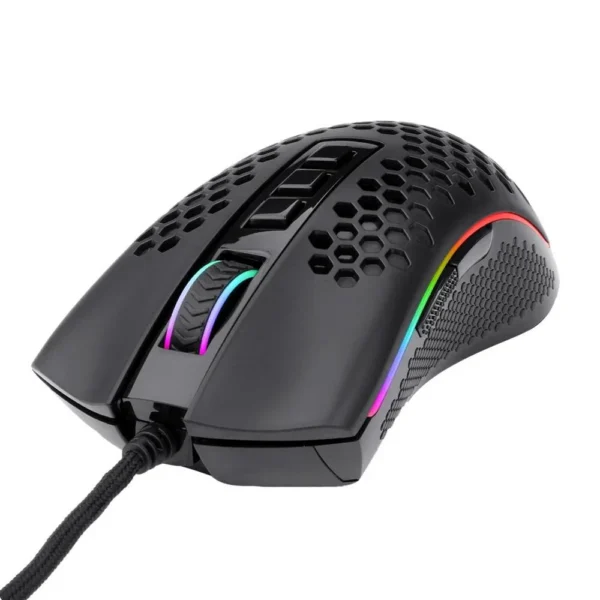 Mouse Gamer Redragon Storm M808rgb Rgb 12400 Dpi Preto