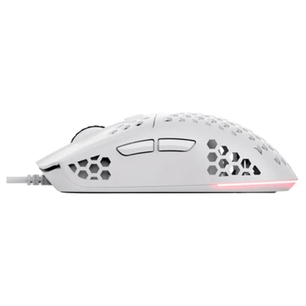 Mouse Gamer Trust Gxt 928W Helox 25389 Rgb 6400 Dpi Branco