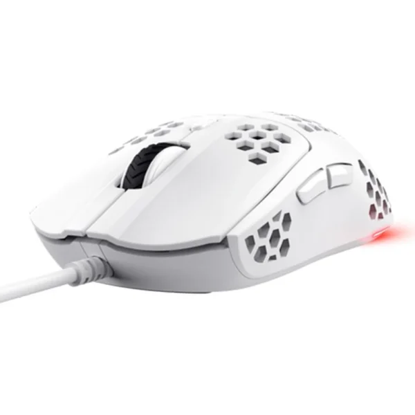 Mouse Gamer Trust Gxt 928W Helox 25389 Rgb 6400 Dpi Branco