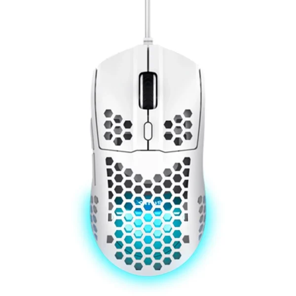 Mouse Gamer Trust Gxt 928W Helox 25389 Rgb 6400 Dpi Branco