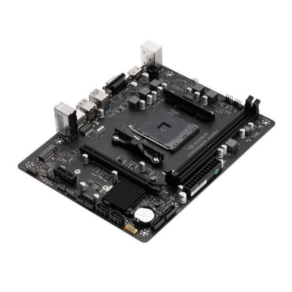 Placa Mãe Maxsun Challenger B450m Amd Am4 Ddr4 Micro-Atx