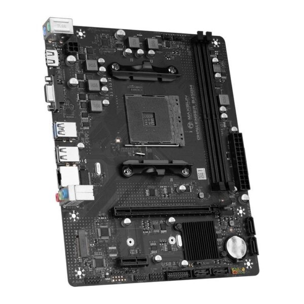 Placa Mãe Maxsun Challenger B450m Amd Am4 Ddr4 Micro-Atx