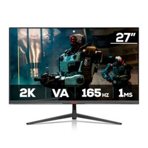 Monitor Gamer Pichau Centauri Pulse 27B 27 Pol Va 2K 165Hz 1Ms Hdmi Displayport