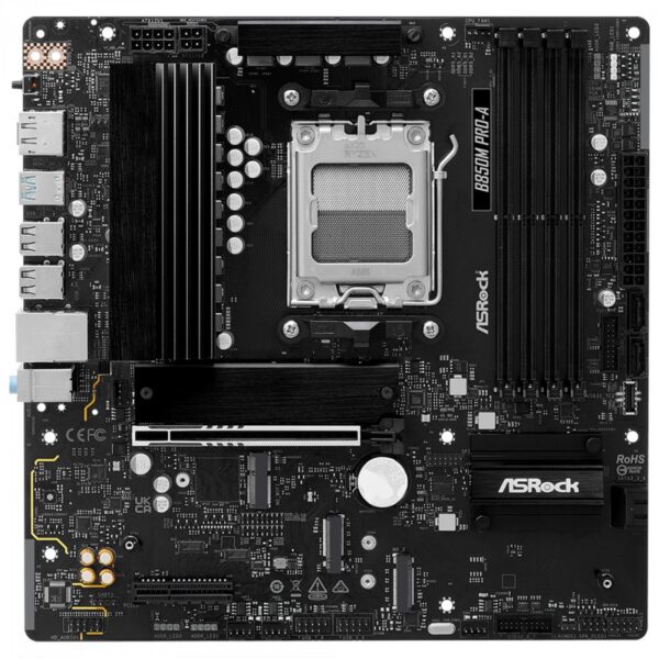 Placa Mãe Asrock B850m Pro-A Socket Am5 Ddr5 Micro-Atx