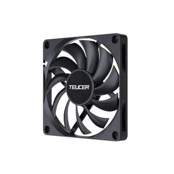 Ventoinha Teucer Ut-8010 Ultra Slim 80X10mm Pwm Preto