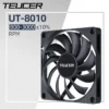 Ventoinha Teucer Ut-8010 Ultra Slim 80X10mm Pwm Preto
