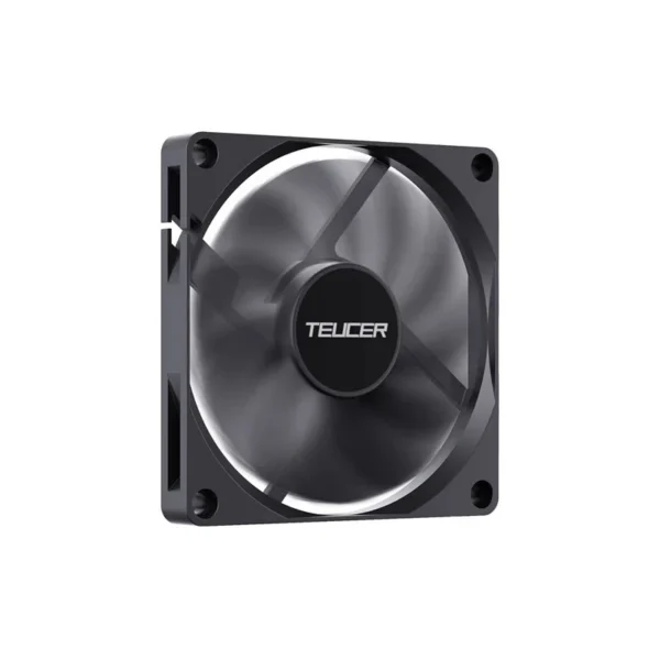 Ventoinha Teucer Ut-8010 Ultra Slim 80X10mm Pwm Preto