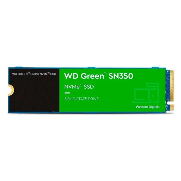 Ssd Western Digital Wd Green Sn350 1Tb M.2 Nvme Pcie Gen3 Wds100t2g0c