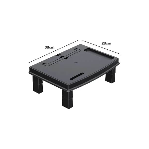 Suporte Para Monitor E Notebook Reliza Ergonew 3 Ajuste De Altura Preto