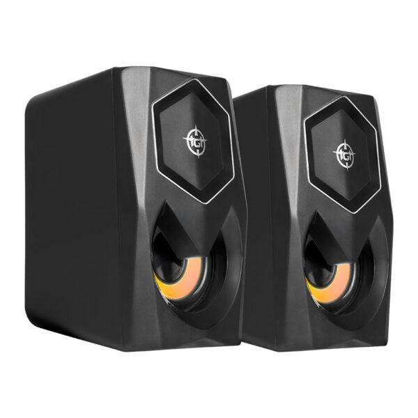 Caixa De Som Tgt Sentry C1 Rainbow 2X3w Rms Usb Preto