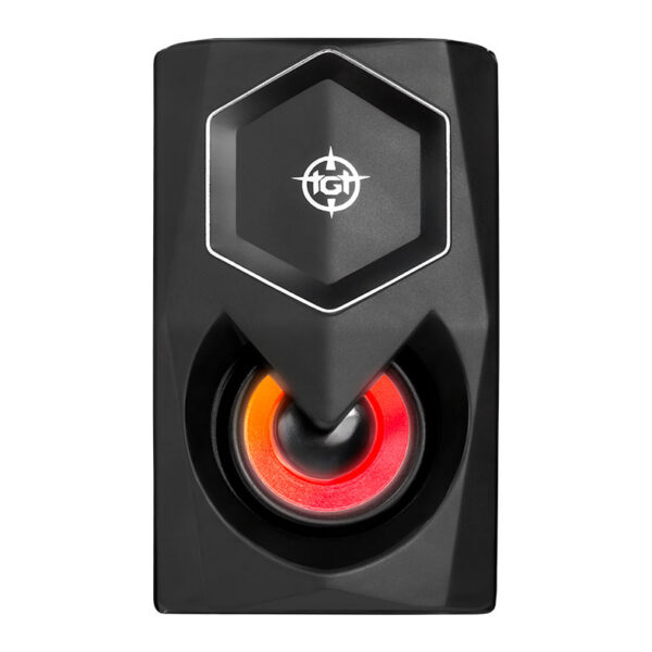 Caixa De Som Tgt Sentry C1 Rainbow 2X3w Rms Usb Preto