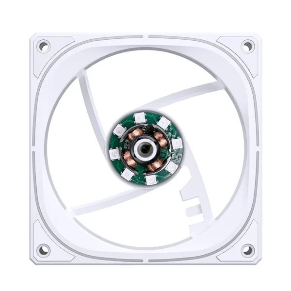 Fan Cooler Jonsbo Fr-505W Argb 120Mm Pwm Branco