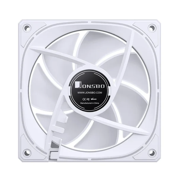 Fan Cooler Jonsbo Fr-505W Argb 120Mm Pwm Branco