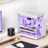 Gabinete Premium Jonsbo Tk-2 Atx Panorâmico Vidro Temperado Usb-C Branco