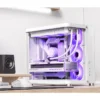 Gabinete Premium Jonsbo Tk-2 Atx Panorâmico Vidro Temperado Usb-C Branco