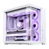 Gabinete Premium Jonsbo Tk-2 Atx Panorâmico Vidro Temperado Usb-C Branco