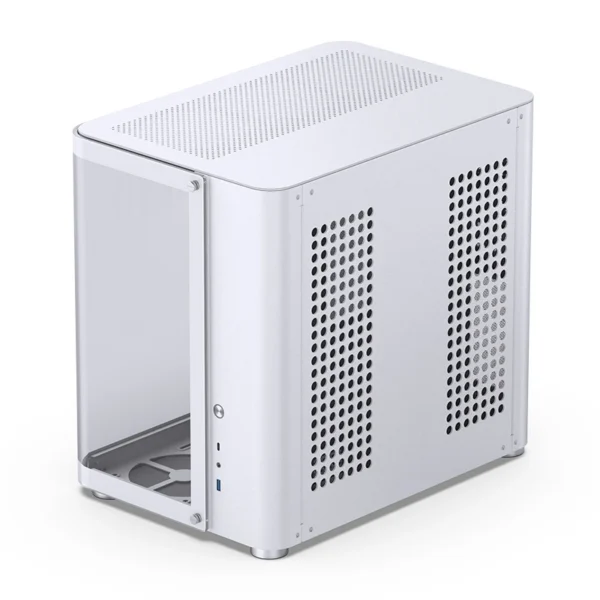 Gabinete Premium Jonsbo Tk-2 Atx Panorâmico Vidro Temperado Usb-C Branco