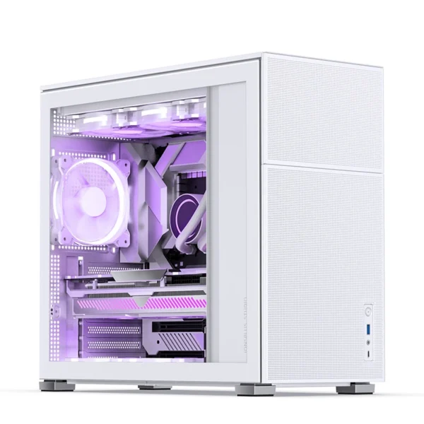 Gabinete Premium Jonsbo D41 Mesh Atx Branco Usb-C