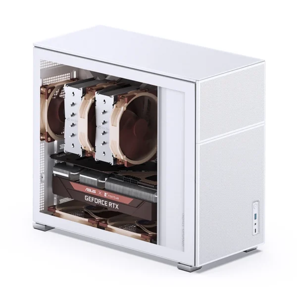 Gabinete Premium Jonsbo D41 Mesh Atx Branco Usb-C