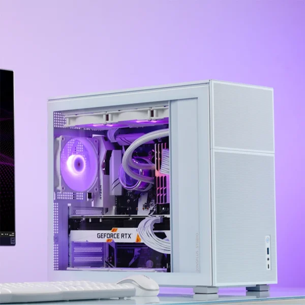 Gabinete Premium Jonsbo D41 Mesh Atx Branco Usb-C