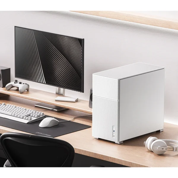 Gabinete Premium Jonsbo D41 Mesh Atx Branco Usb-C