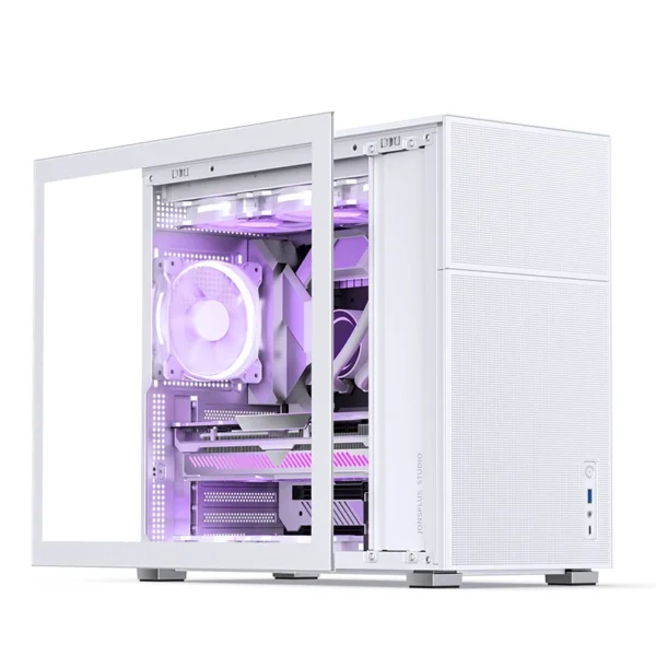 Gabinete Premium Jonsbo D41 Mesh Atx Branco Usb-C