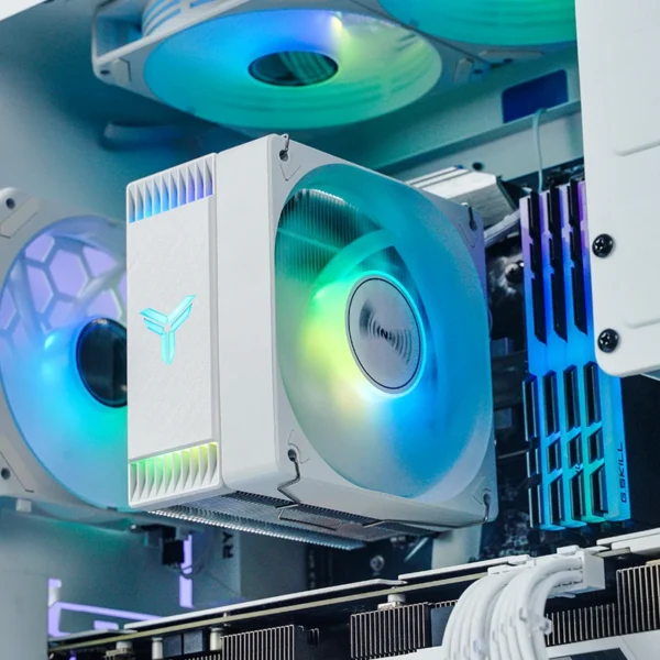 Cooler Para Processador Jonsbo Cr-1000 Evo Argb 59 Cfm Branco