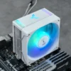 Cooler Para Processador Jonsbo Cr-1000 Evo Argb 59 Cfm Branco