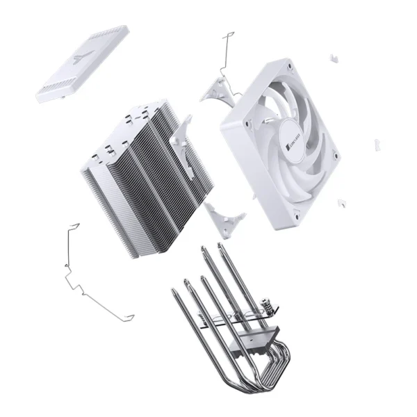 Cooler Para Processador Jonsbo Cr-1000 Evo Argb 59 Cfm Branco