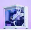 Gabinete Aquário Premium Jonsbo Tk-1 M-Atx Branco