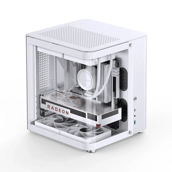 Gabinete Aquário Premium Jonsbo Tk-1 M-Atx Branco