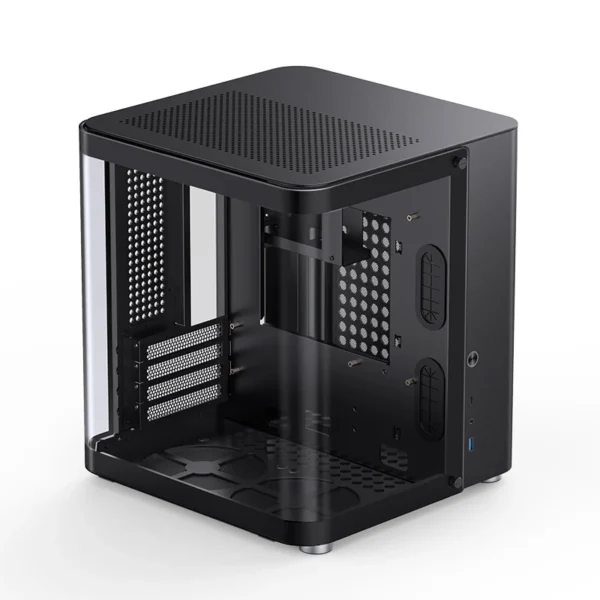 Gabinete Aquário Premium Jonsbo Tk-1 M-Atx Preto