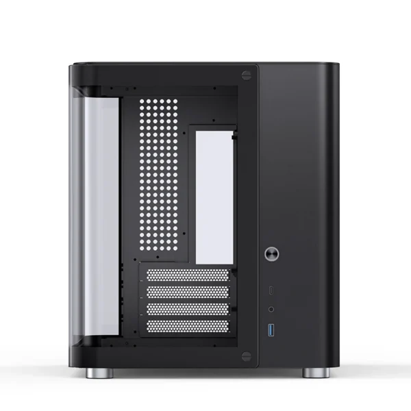 Gabinete Aquário Premium Jonsbo Tk-1 M-Atx Preto