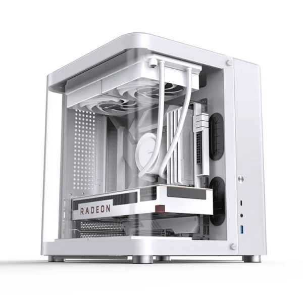 Gabinete Aquário Premium Jonsbo Tk-1 M-Atx Branco