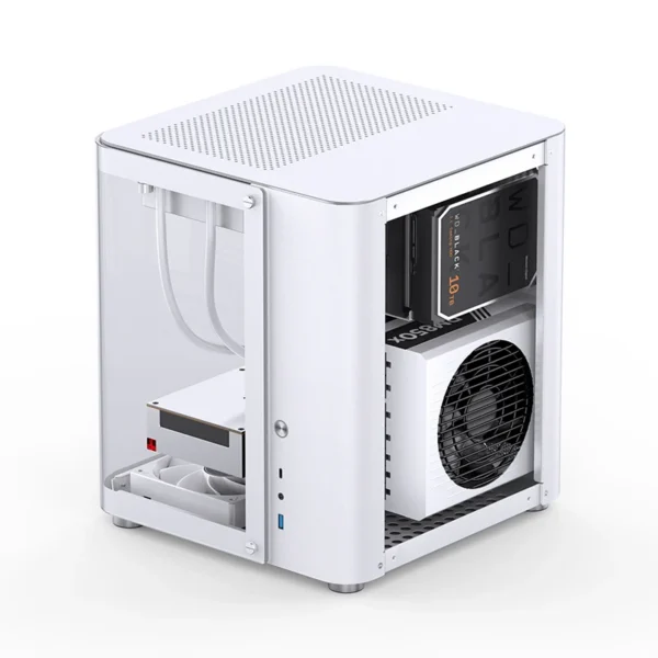 Gabinete Aquário Premium Jonsbo Tk-1 M-Atx Branco
