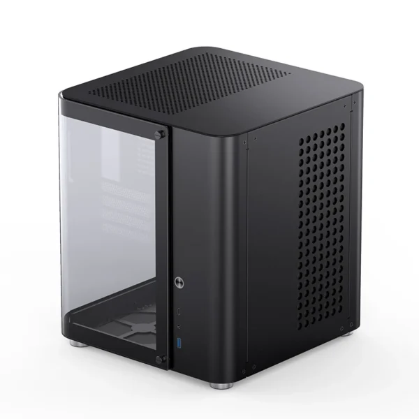 Gabinete Aquário Premium Jonsbo Tk-1 M-Atx Preto