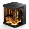 Gabinete Aquário Premium Jonsbo Tk-1 M-Atx Preto