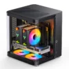 Gabinete Aquário Premium Jonsbo Tk-1 M-Atx Preto