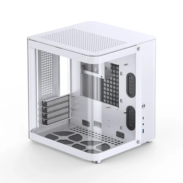 Gabinete Aquário Premium Jonsbo Tk-1 M-Atx Branco