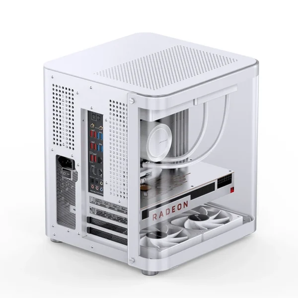 Gabinete Aquário Premium Jonsbo Tk-1 M-Atx Branco