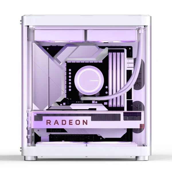 Gabinete Aquário Premium Jonsbo Tk-1 M-Atx Branco