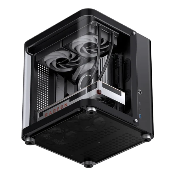Gabinete Aquário Premium Jonsbo Tk-1 M-Atx Preto