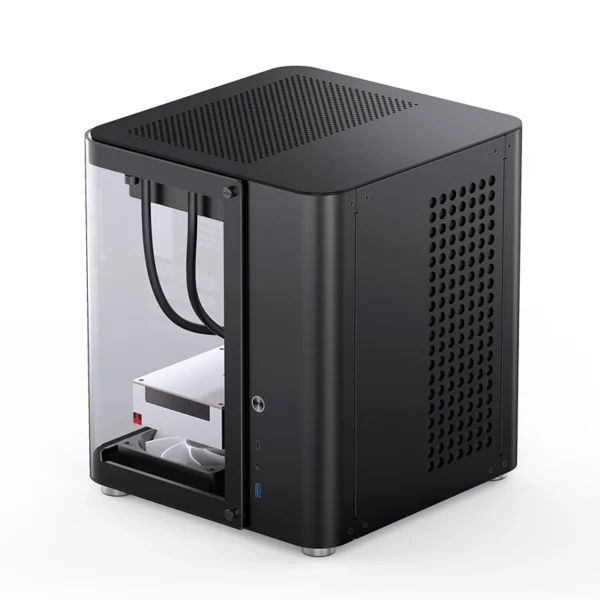 Gabinete Aquário Premium Jonsbo Tk-1 M-Atx Preto