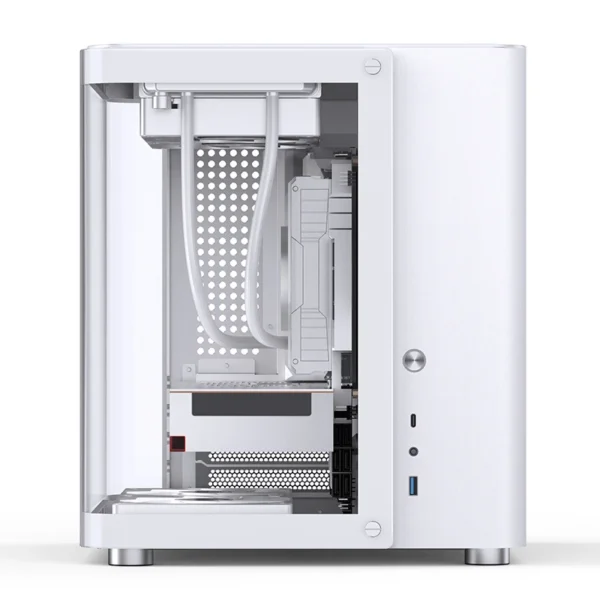 Gabinete Aquário Premium Jonsbo Tk-1 M-Atx Branco