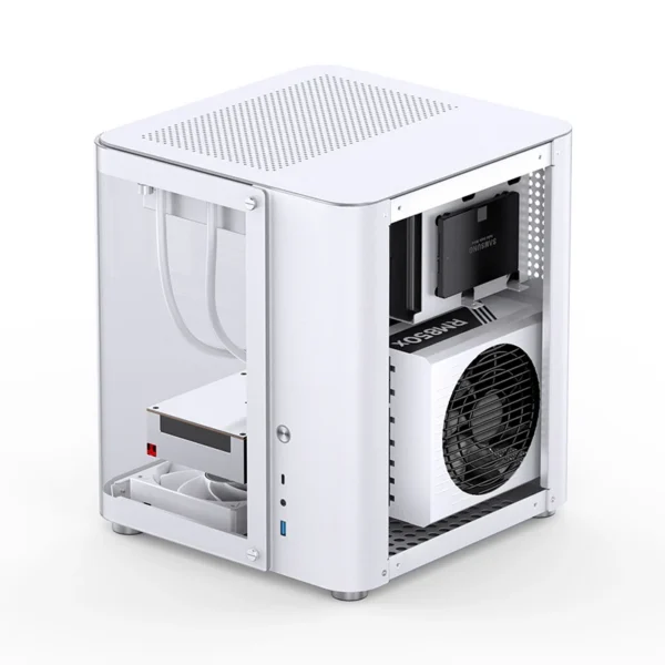Gabinete Aquário Premium Jonsbo Tk-1 M-Atx Branco