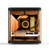 Gabinete Aquário Premium Jonsbo Tk-1 M-Atx Preto