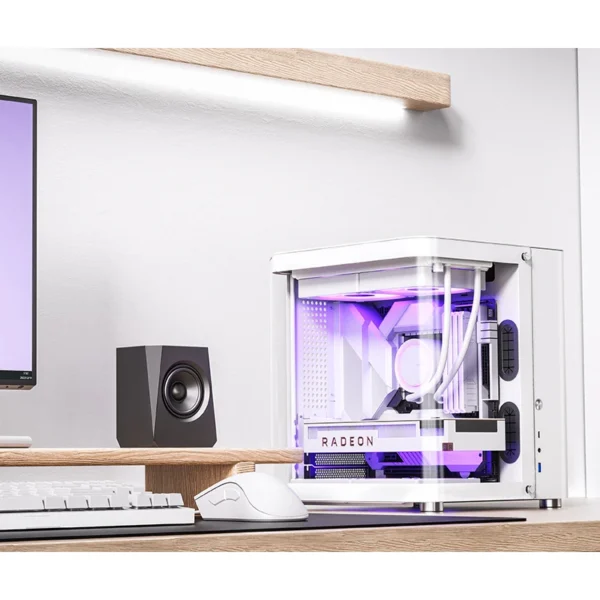 Gabinete Aquário Premium Jonsbo Tk-1 M-Atx Branco