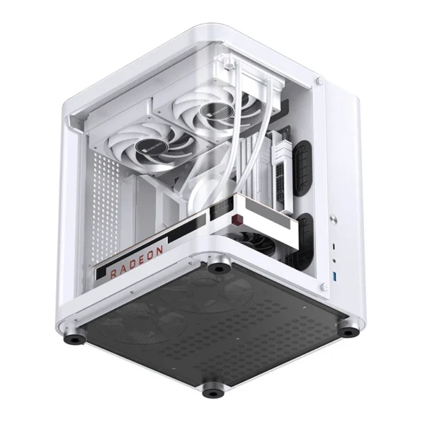 Gabinete Aquário Premium Jonsbo Tk-1 M-Atx Branco
