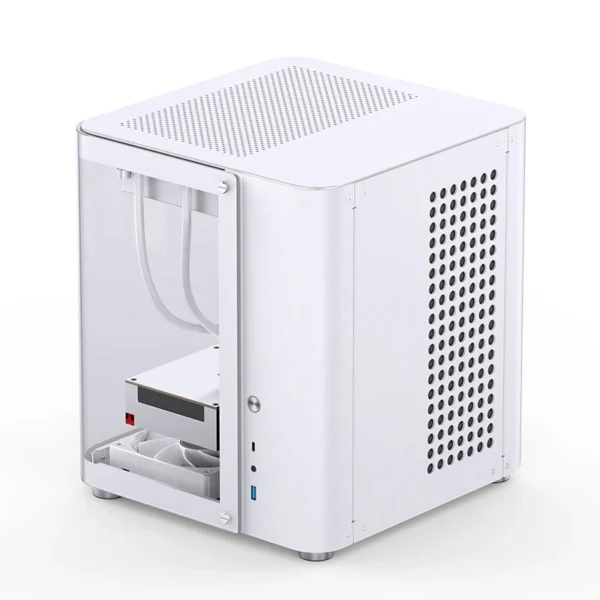 Gabinete Aquário Premium Jonsbo Tk-1 M-Atx Branco